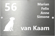 Naambordje bekijken